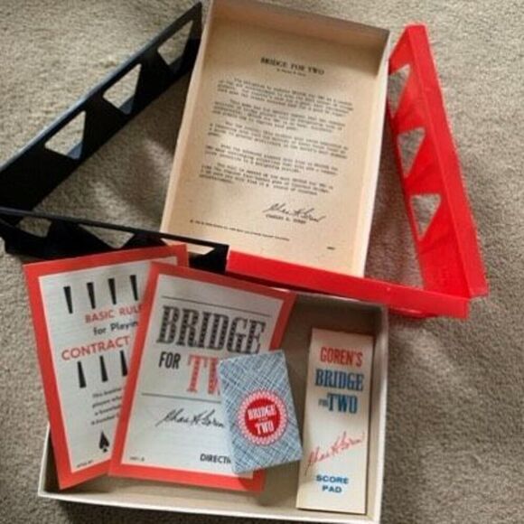 Goren’s Bridge For Two Milton Bradley 1964 - Picture 3 of 10